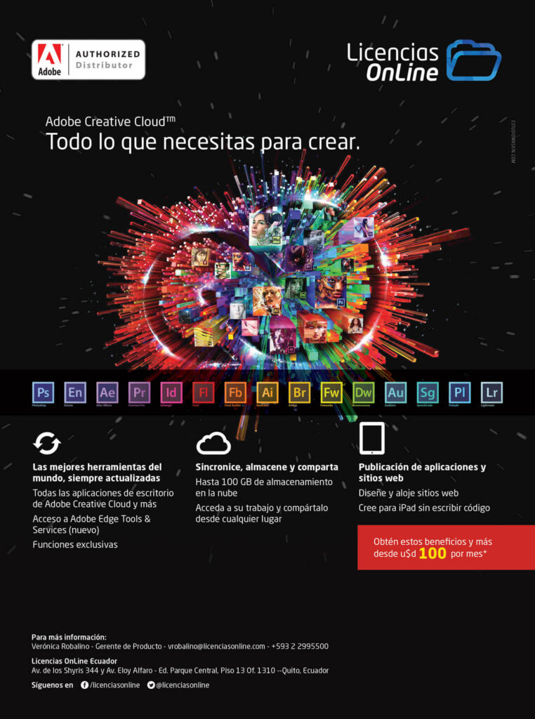 Aviso de gráfica para Adobe CC